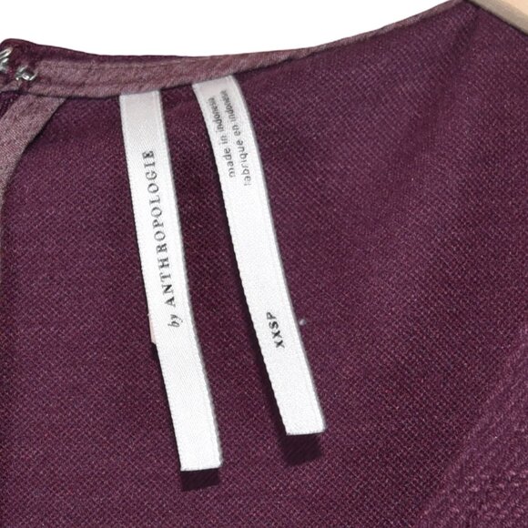 Anthropologie Deep Purple Jumpsuit - Picture 6 of 8